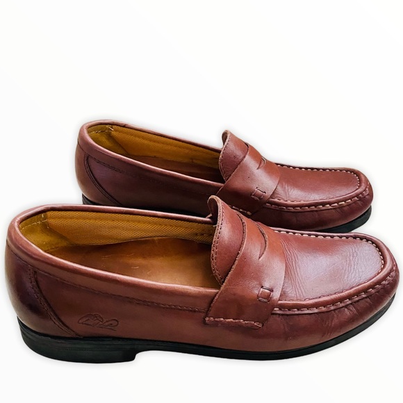 Arnold Palmer MENS Genuine Leather Loafer Slides - Picture 3 of 8